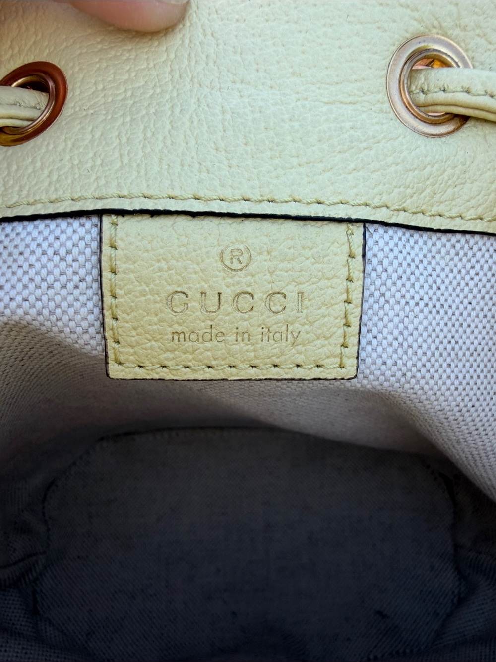 NWOT Gucci Ophidia Bucket Bag in Jumbo GG-Print Canvas - Picture 8 of 9